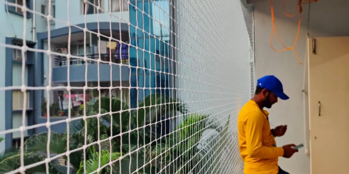 Pigeon Safety Net for Balconies in Mysore